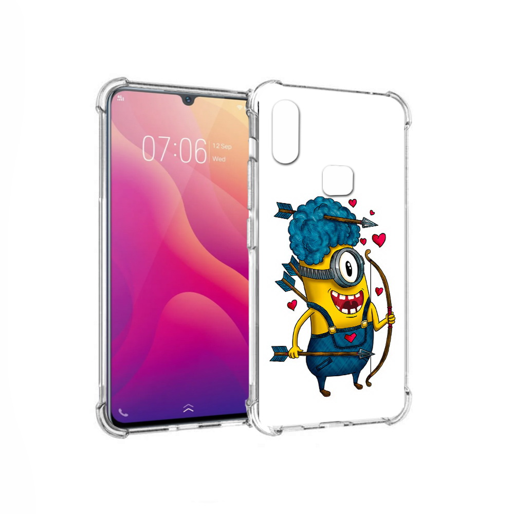 

Чехол MyPads Tocco для Vivo V11i Миньон купидон (PT119353.424.117), Прозрачный, Tocco