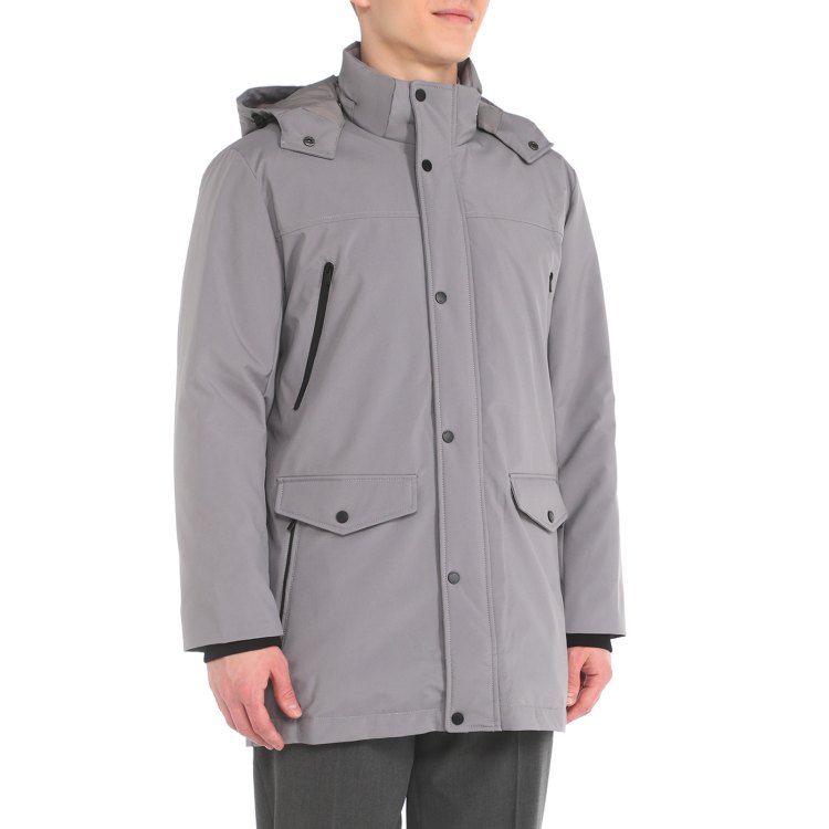 

Пуховик мужской Maison David 21503 серый 2XL, 21503