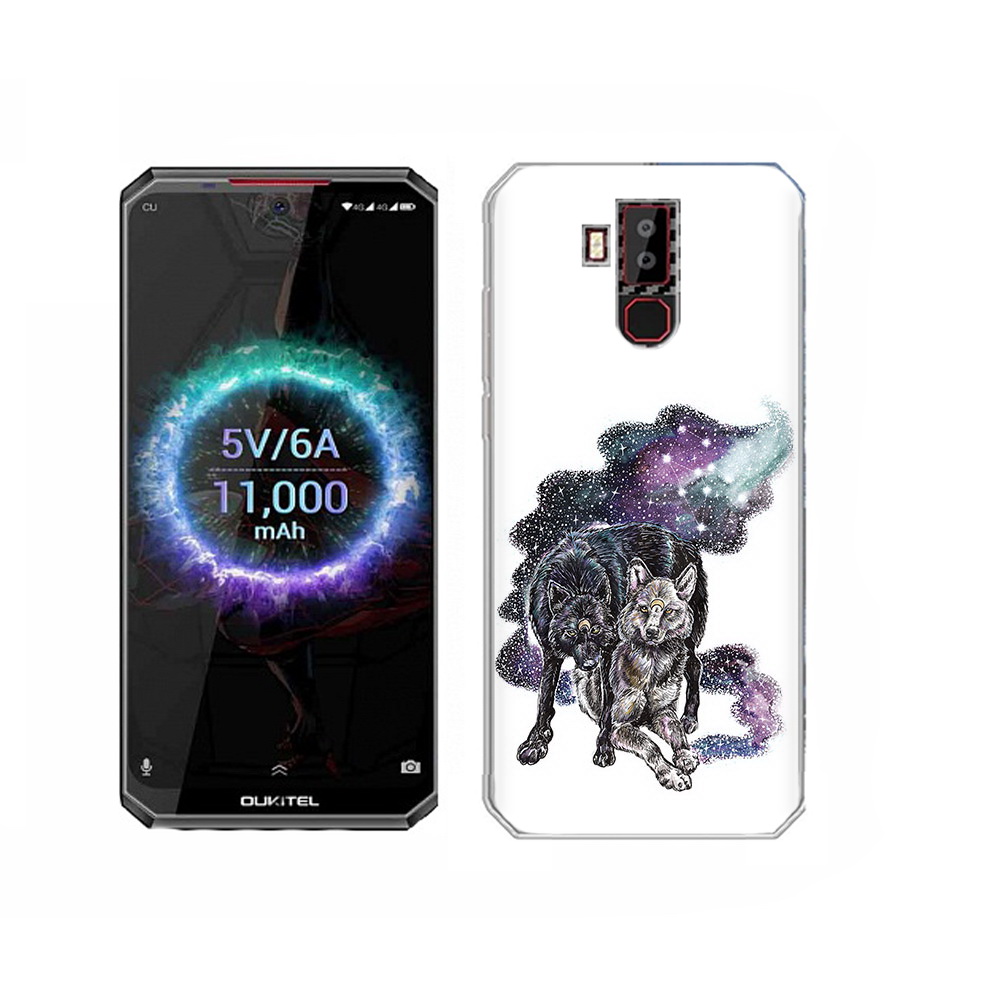 

Чехол MyPads Tocco для Oukitel K13 Pro звездные волки, Прозрачный, Tocco