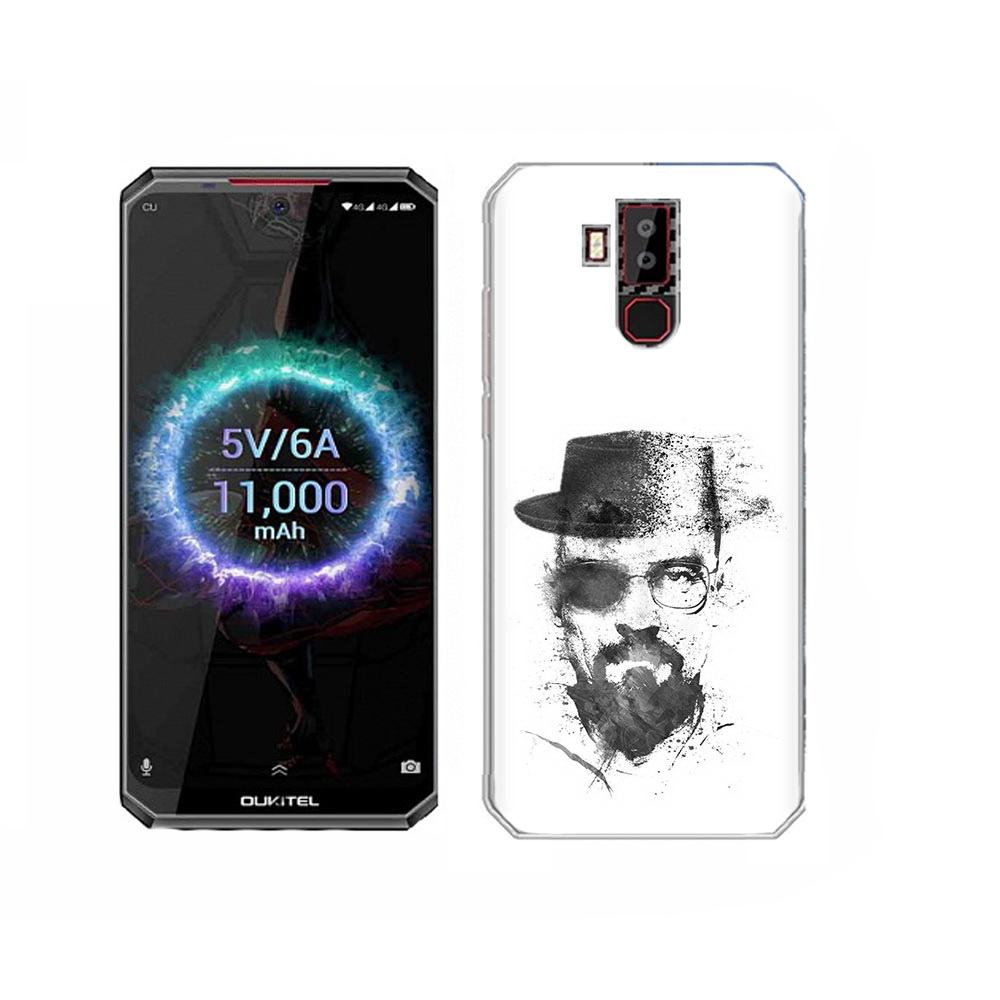 

Чехол MyPads Tocco для Oukitel K13 Pro загадочный человек, Прозрачный, Tocco