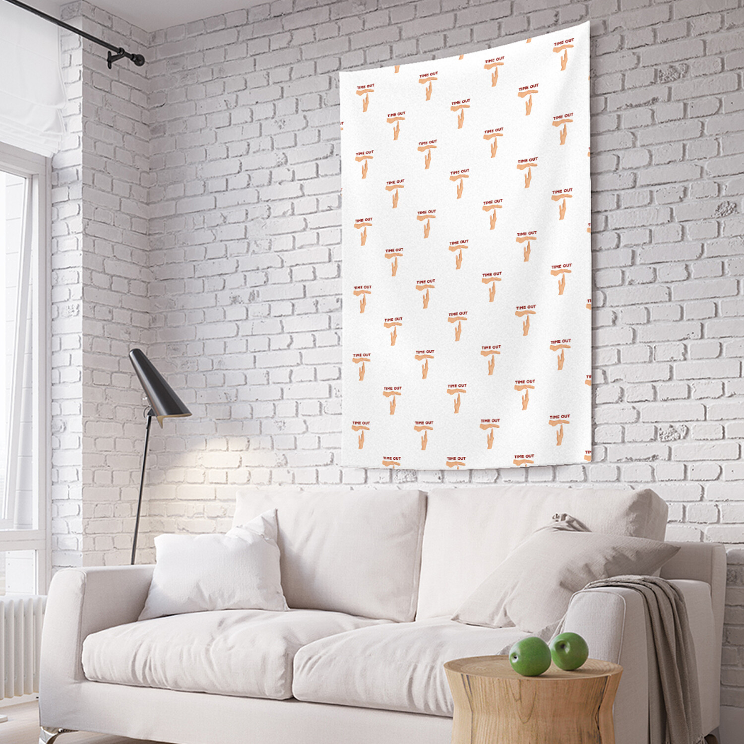 

Вертикальное фотопанно на стену JoyArty Тайм-аут 150x200 см, Тайм-аут