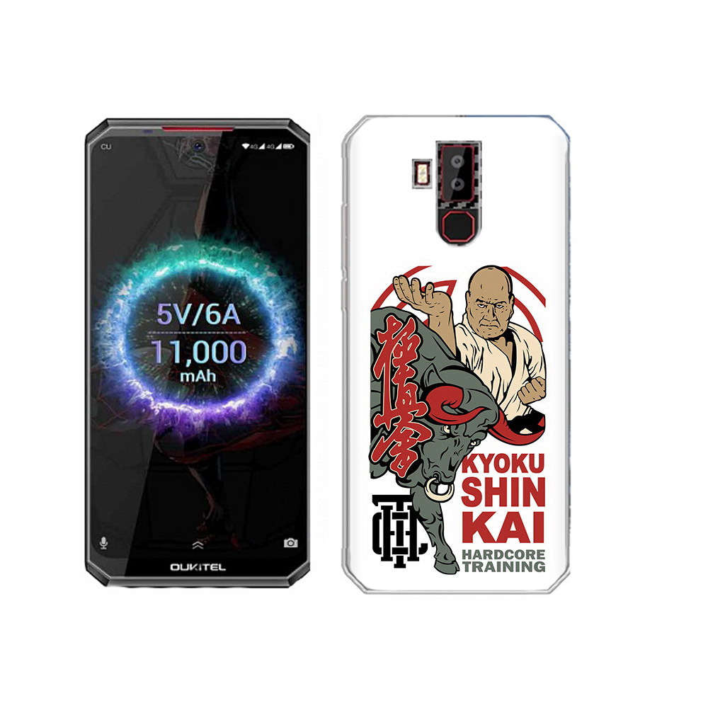 

Чехол MyPads Tocco для Oukitel K13 Pro единоборства рисунок, Прозрачный, Tocco