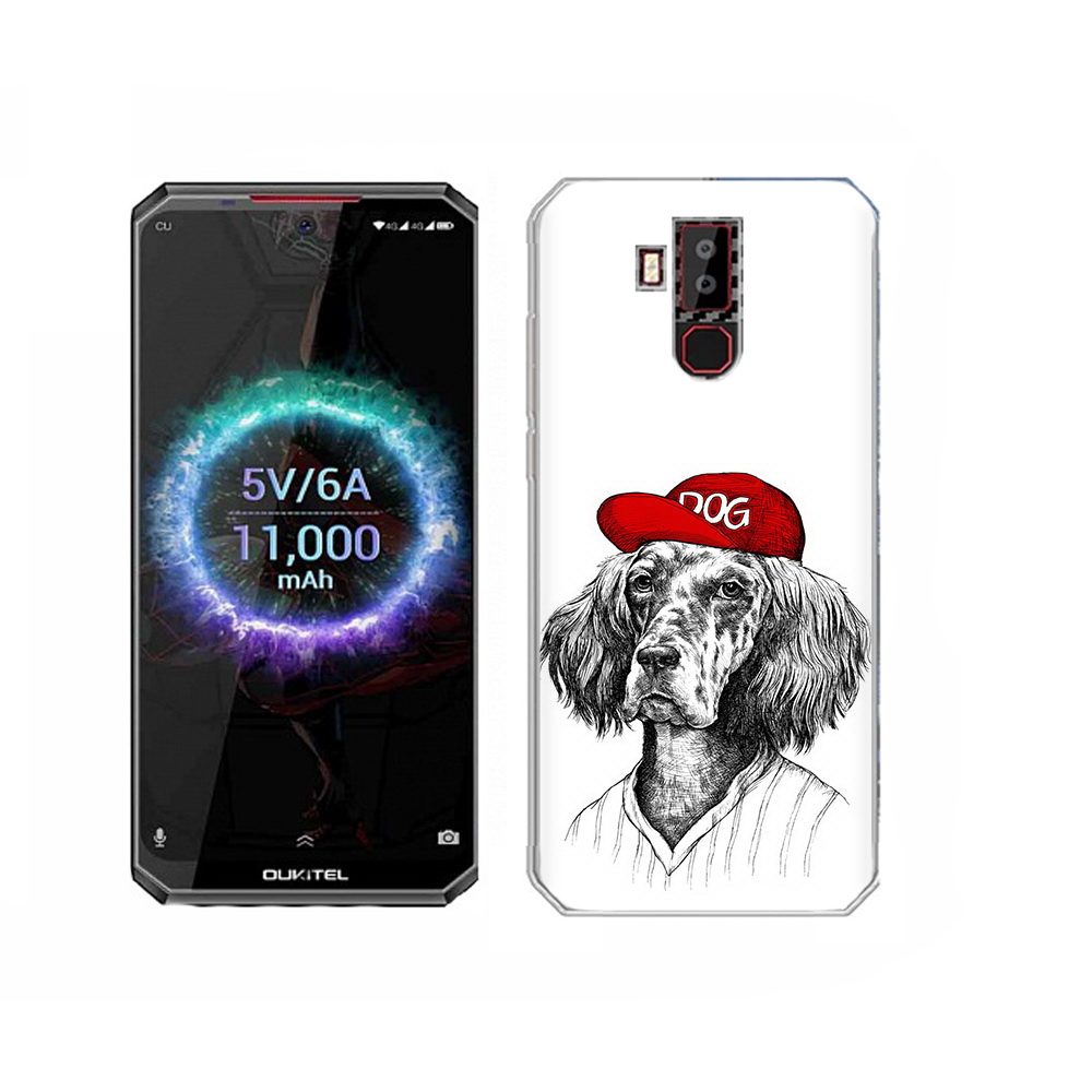 

Чехол MyPads Tocco для Oukitel K13 Pro дог, Прозрачный, Tocco
