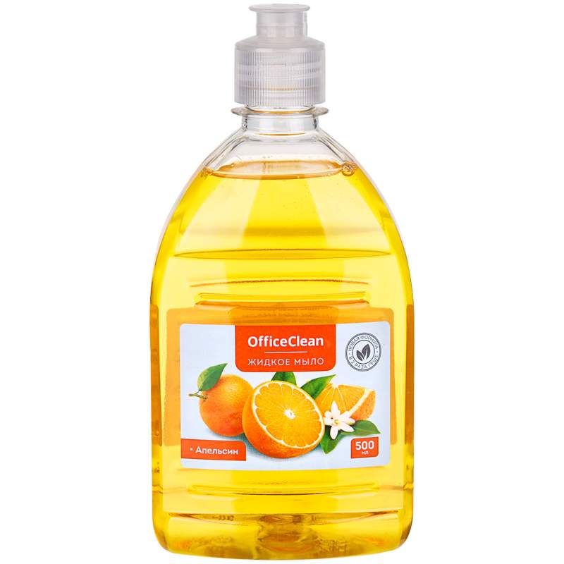 

Жидкое мыло OfficeClean Апельсин, арт. 230176, 500мл x 4шт.