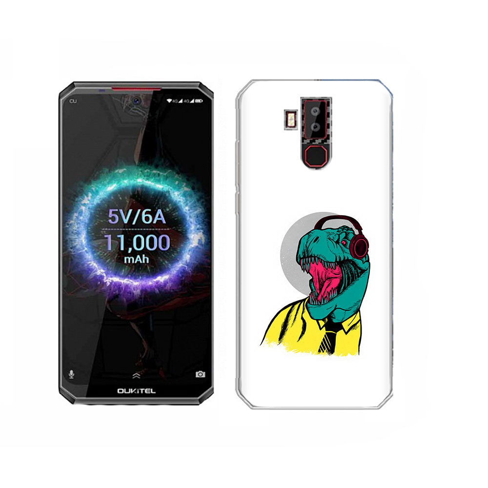

Чехол MyPads Tocco для Oukitel K13 Pro дино, Прозрачный, Tocco