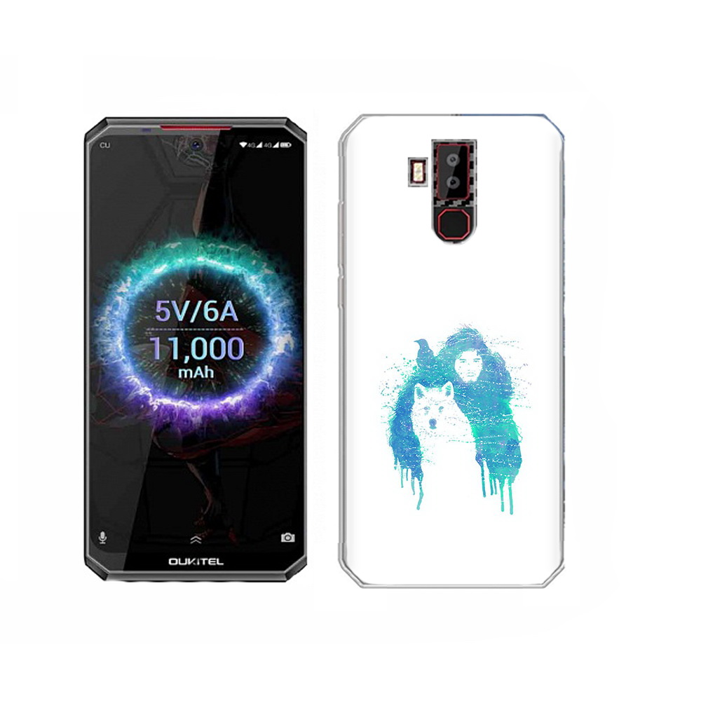 

Чехол MyPads Tocco для Oukitel K13 Pro джон сноу, Прозрачный, Tocco