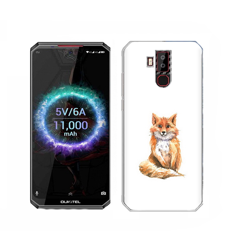 Чехол MyPads Tocco для Oukitel K13 Pro детская лиса
