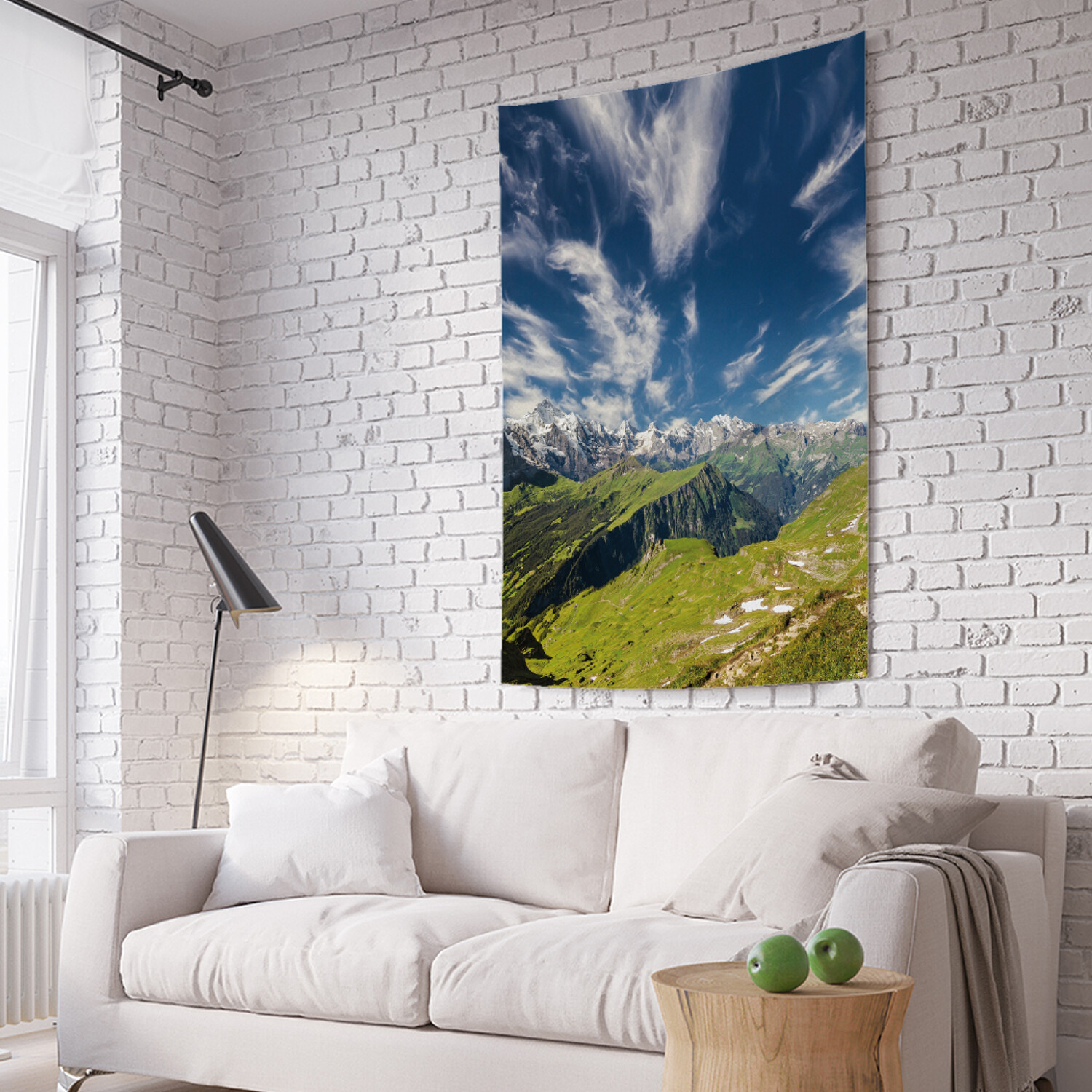 

Вертикальное фотопанно на стену JoyArty На склоне горы 150x200 см, На склоне горы