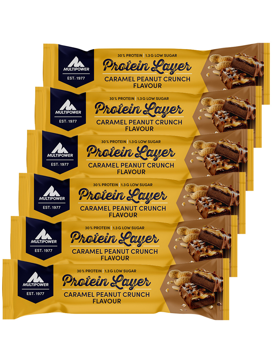 фото Протеиновый батончик премиум, multipower protein layer bar, 6х50г