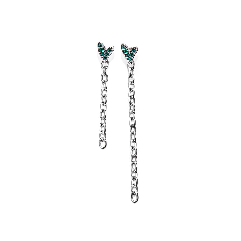 

Серьги из бижутерного сплава со стразами Moon Paris MR-1801-001, MR-1801-001
