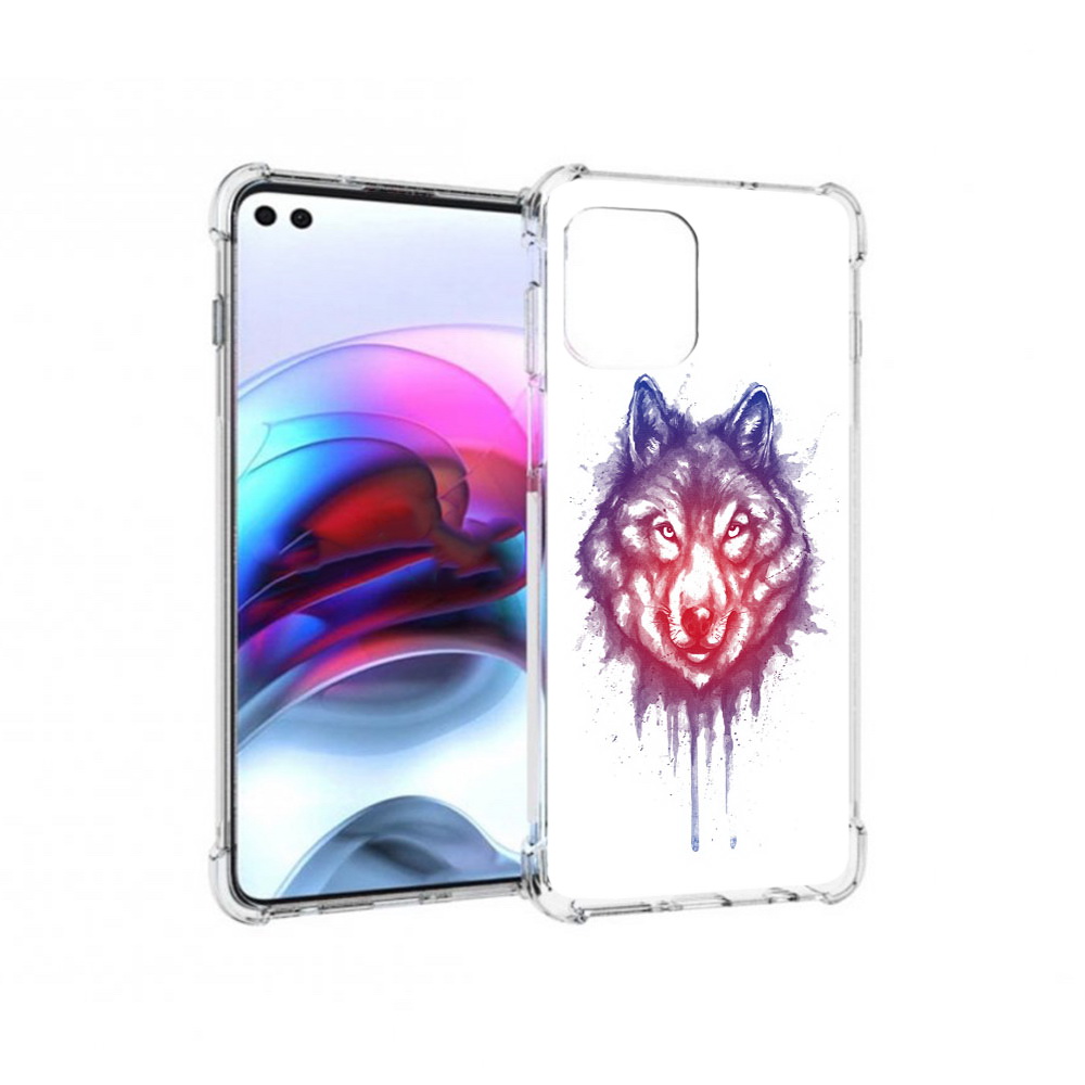 

Чехол MyPads Tocco для Motorola Edge пушистый волк (PT157712.351.561), Прозрачный, Tocco