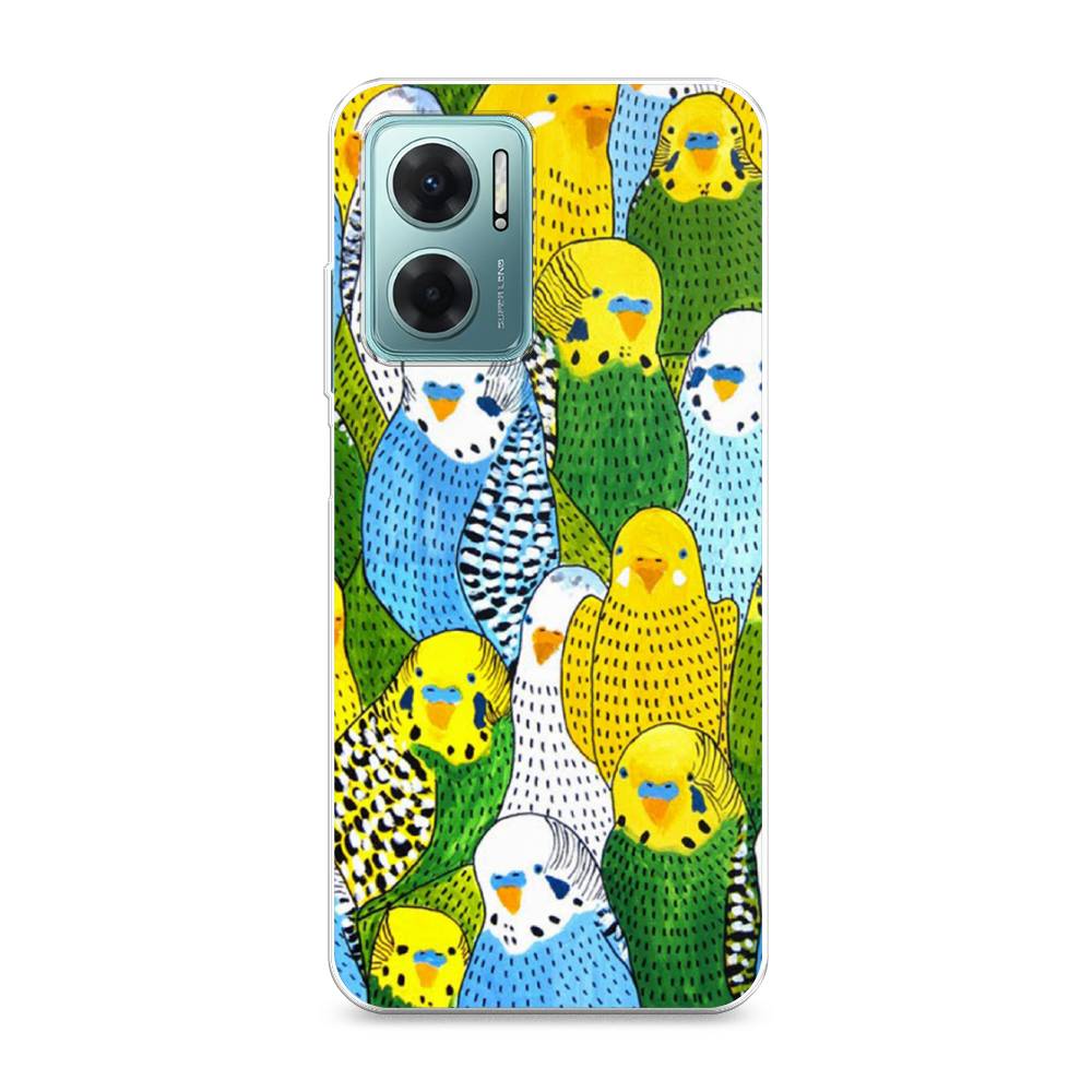

Чехол Awog на Xiaomi Redmi 10 5G "Попугаи", Разноцветный, 313550-1