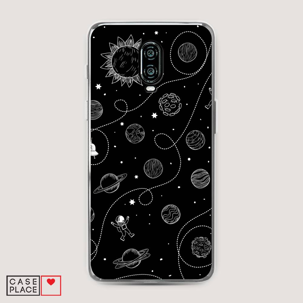

Чехол Awog на Oneplus 6T / ВанПлас 6T "В невесомости", Бежевый, 150650-4