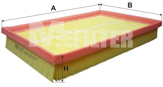 Фильтр воздушный MFILTER K 410 100053601977