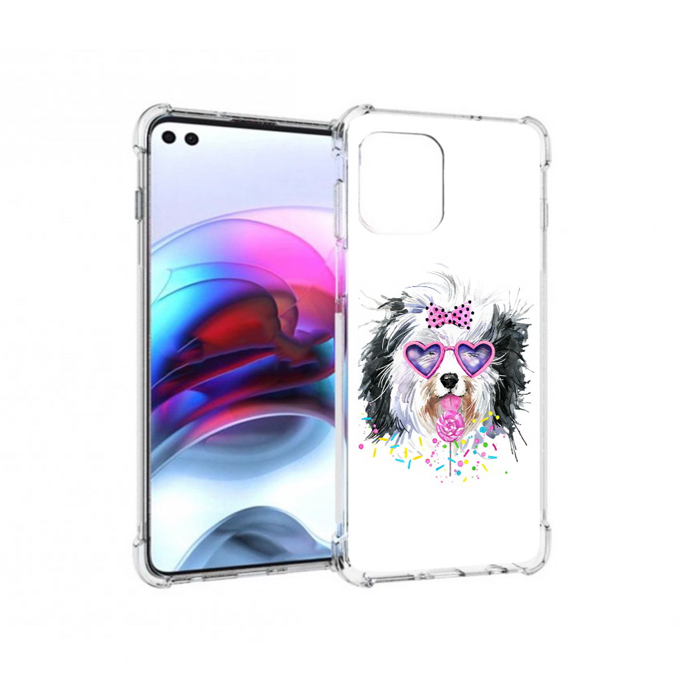 

Чехол MyPads Tocco для Motorola Edge пушистик (PT157712.351.559), Прозрачный, Tocco