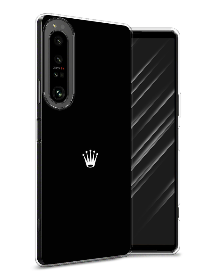 

Чехол Awog на Sony Xperia 1 IV "Белая корона на черном фоне", Разноцветный, 55150-7