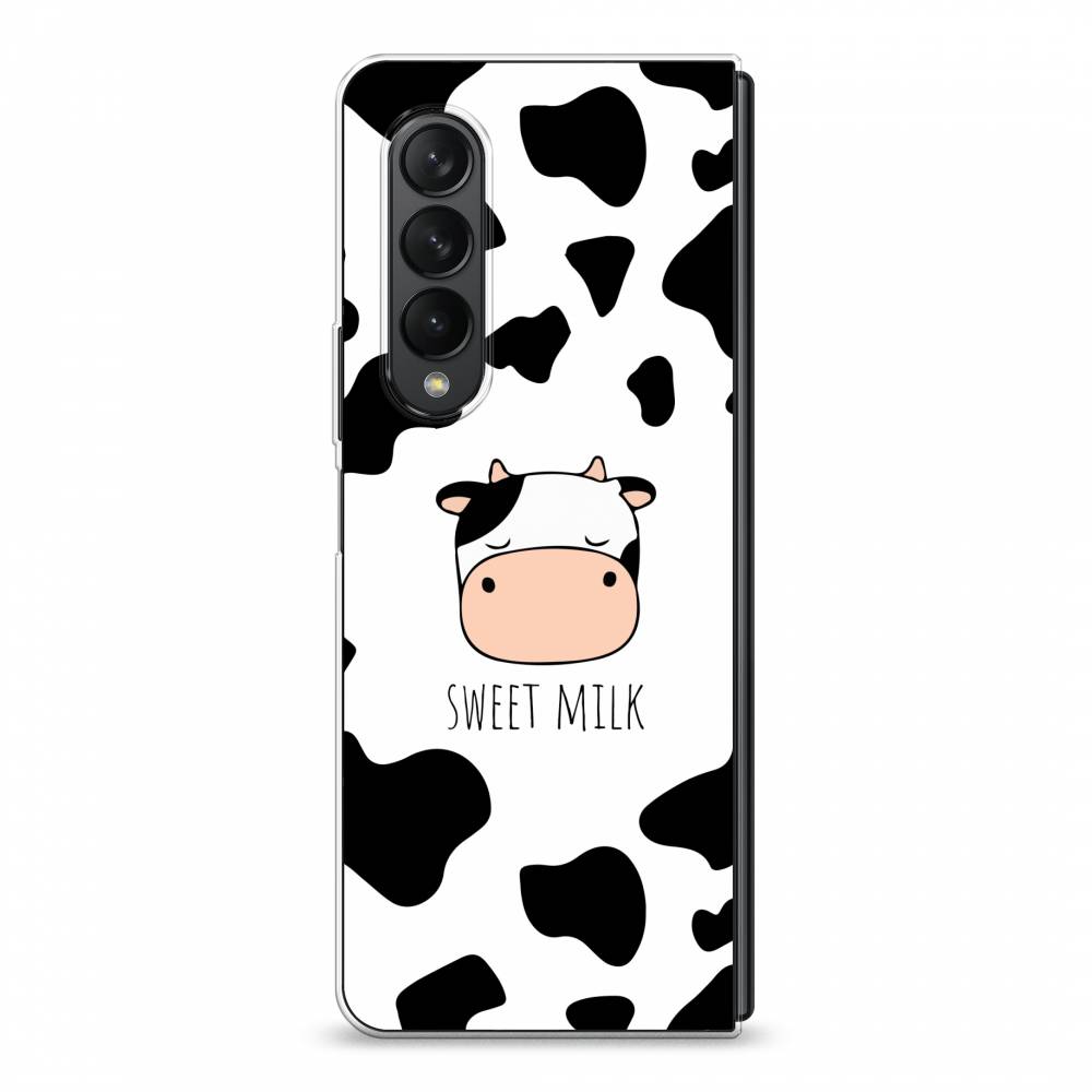 

Чехол на Samsung Galaxy Z Fold 3 "Sweet milk", Розовый;белый;черный, 2103650-1