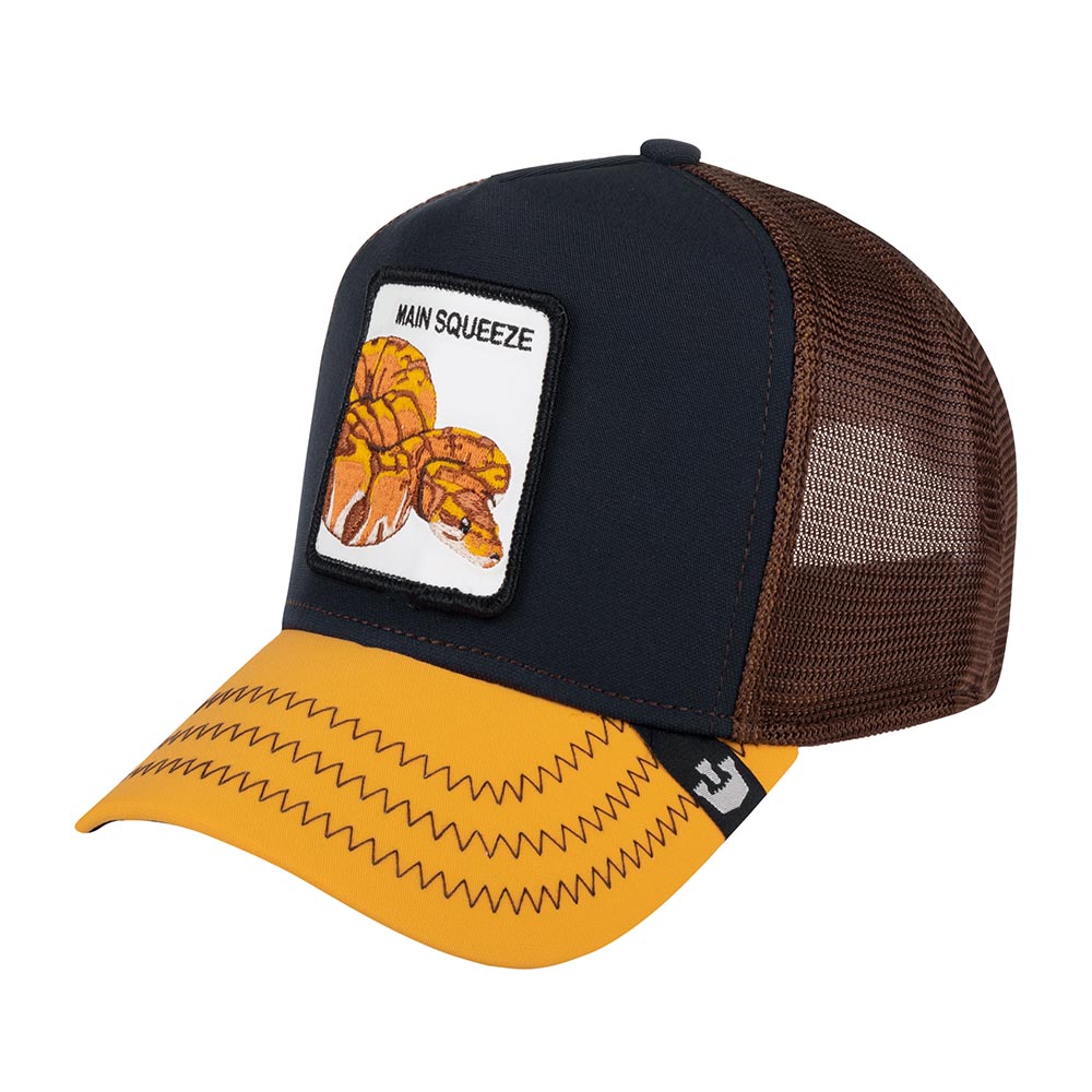 

Бейсболка унисекс Goorin Bros. 101-0689 синяя / желтая, Разноцветный, 101-0689