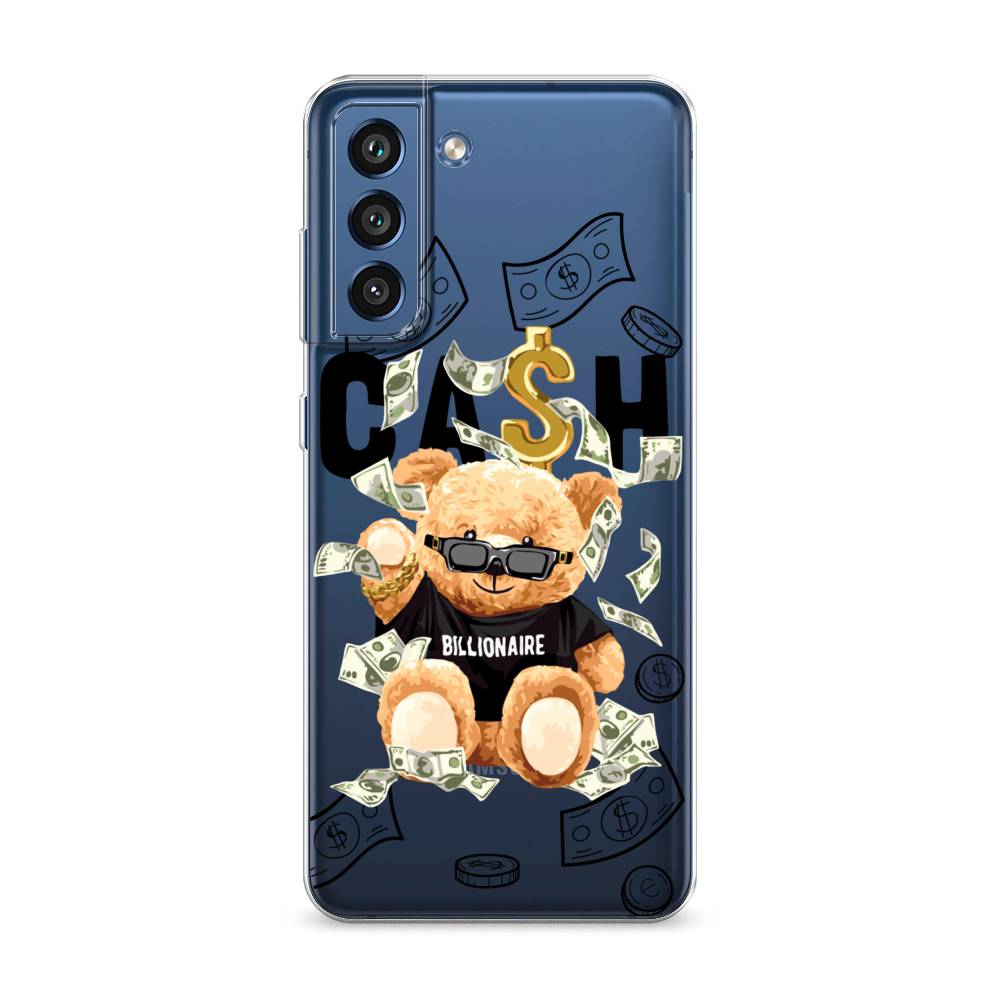 

Чехол на Samsung Galaxy S21 FE 5G "Big cash", Черный;серый;бежевый, 2103050-6