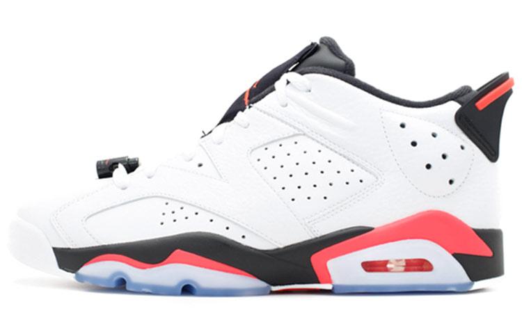 

Кроссовки унисекс Jordan Air Jordan 6 Retro Low Infrared белые 44.5 EU, Белый, Air Jordan 6 Retro Low Infrared