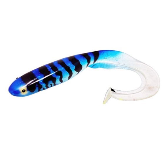 

Приманка силиконовая Gator Catfish 35см #BlueSilverGlitterUV