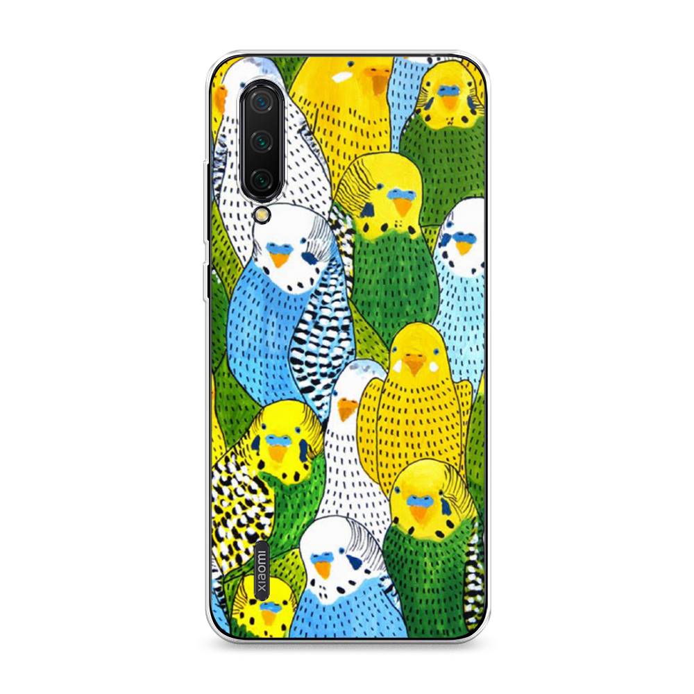 

Чехол Awog на Xiaomi Mi CC9/Mi A3 Lite/Mi 9 Lite "Попугаи", Разноцветный, 36150-1