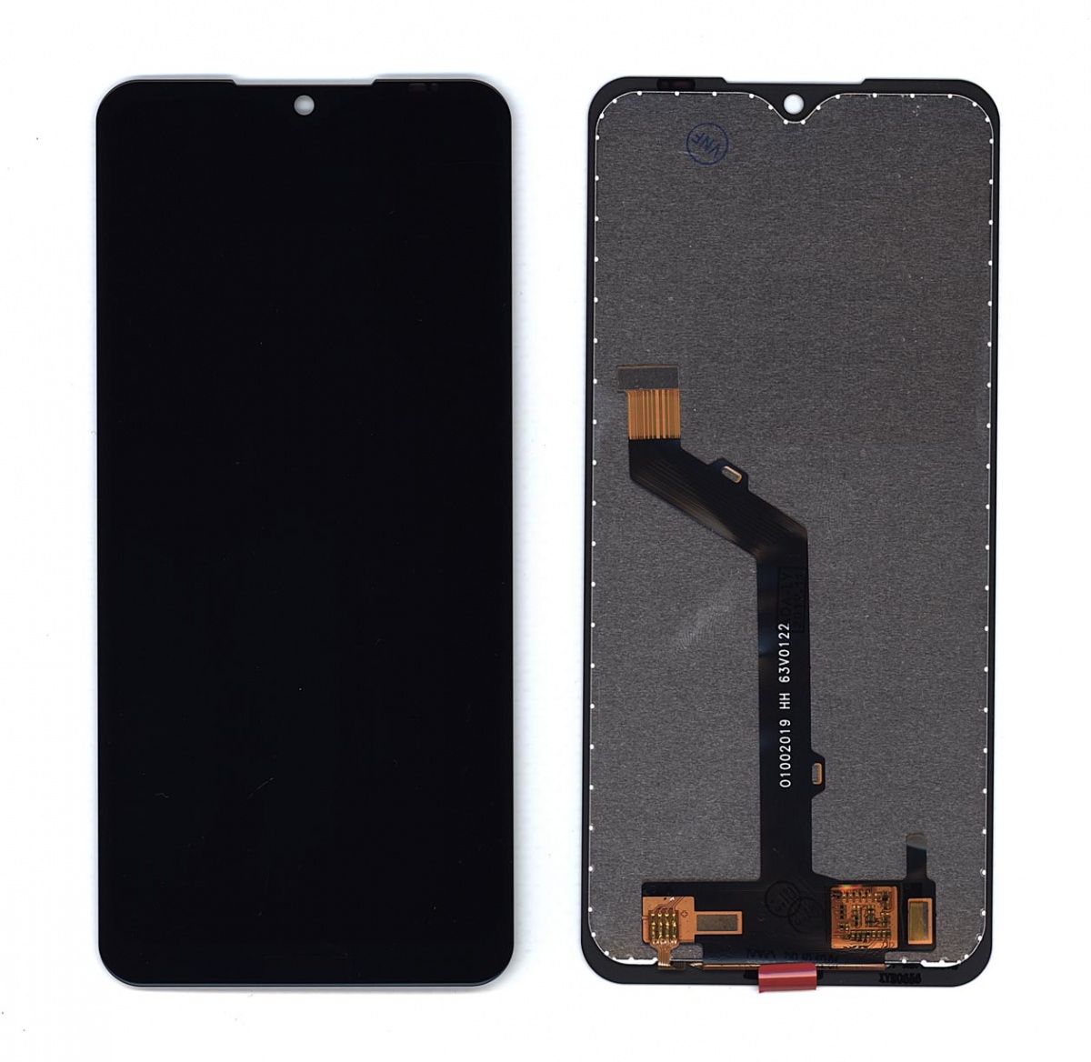 Дисплей с тачскрином для Nokia 6.2/7.2 черный