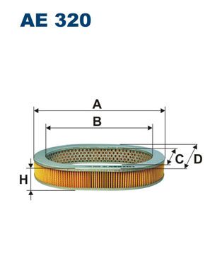 

Фильтр воздушный FILTRON AE320