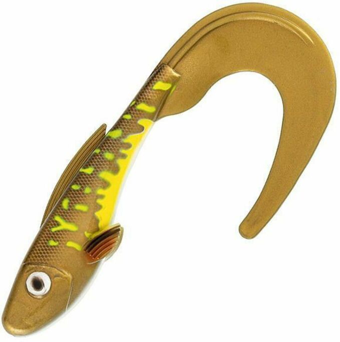 фото Приманка мягкая abu garcia beast curl tail 170mm pike