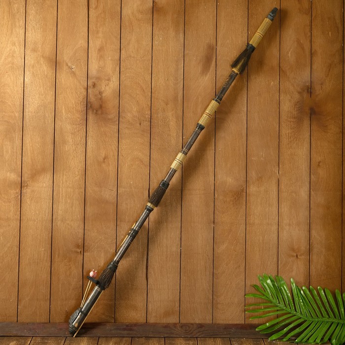 

Сувенирное оружие сарбакан "Охота" 106х7х3 см, Indonesian style