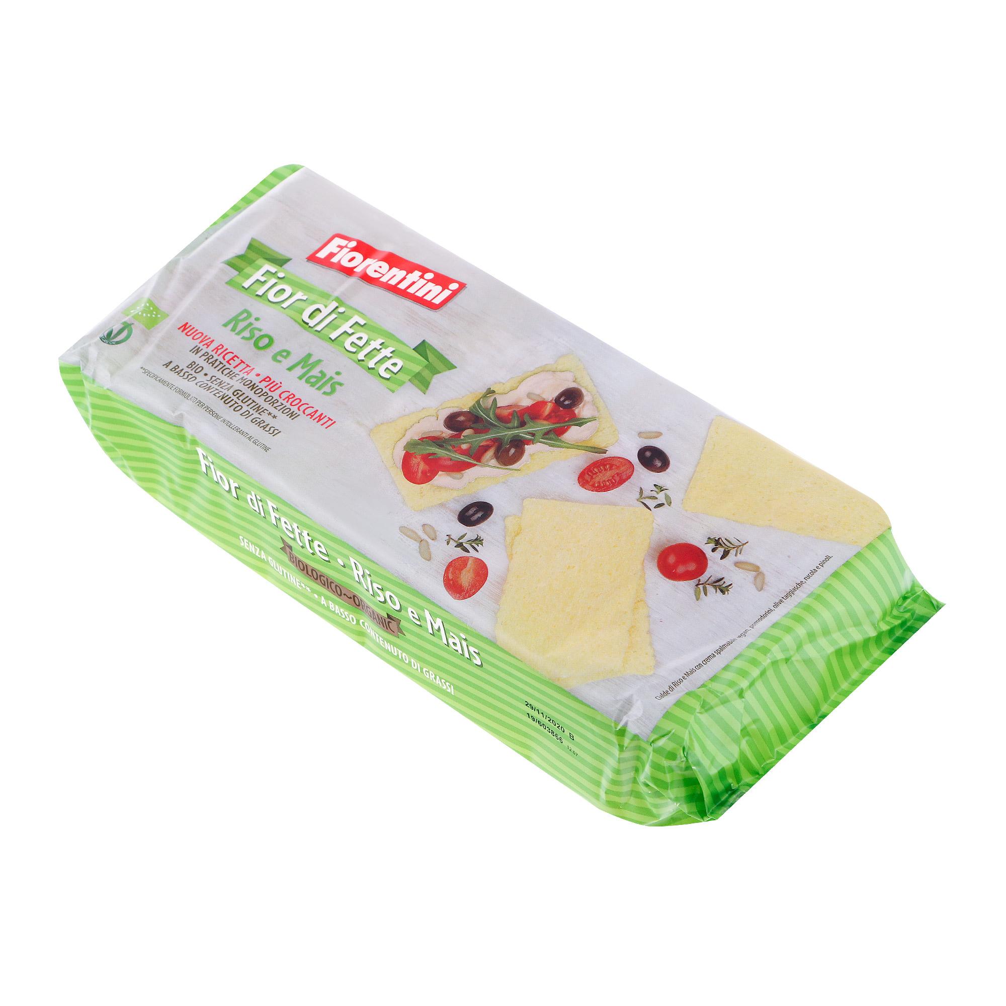 

Хлебцы рисово-кукурузные Fiorentini органические 200 г