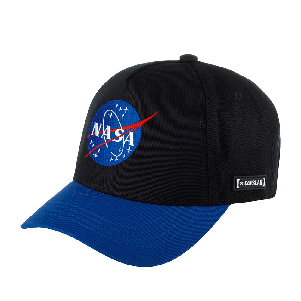 Бейсболка унисекс CAPSLAB CLNASA1NAS2 NASA черная синяя one size 4610₽