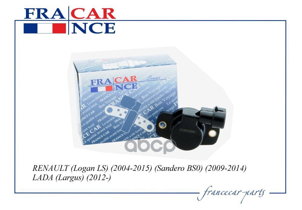 Датчик Положения Дроссельной Заслонки France Car Fcr210397 Francecar арт. FCR210397