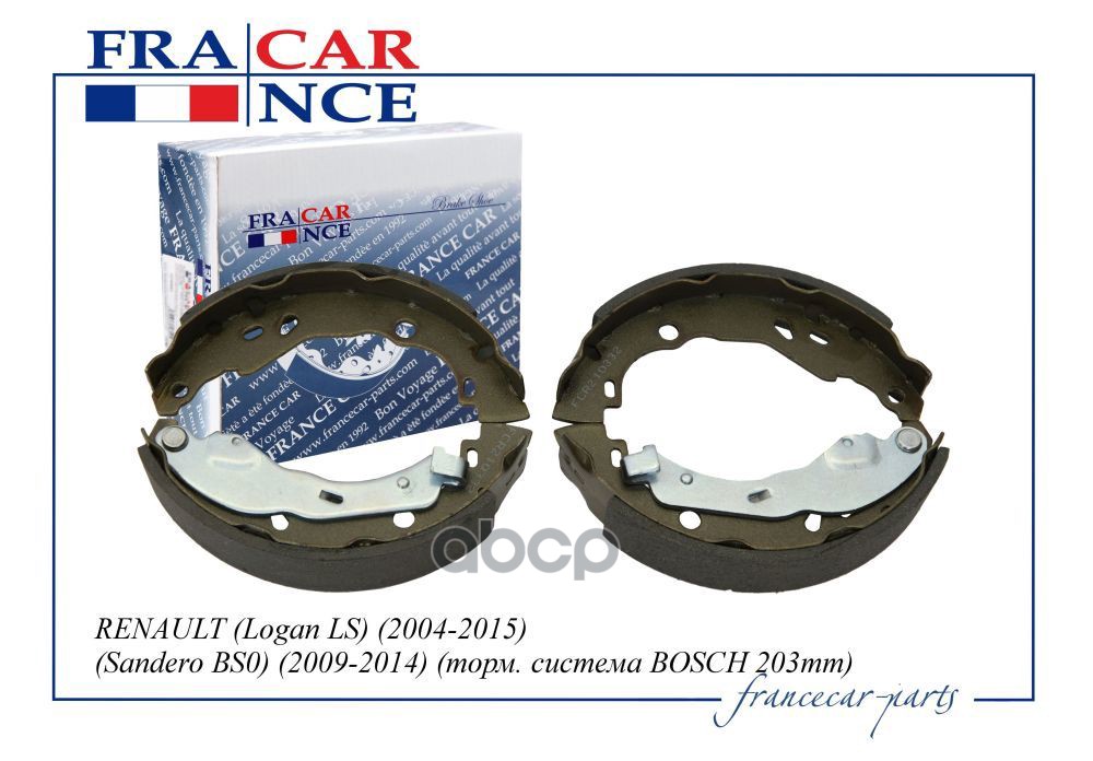 фото Колодка барабанные france car fcr210332 francecar fcr210332 francecar арт. fcr210332