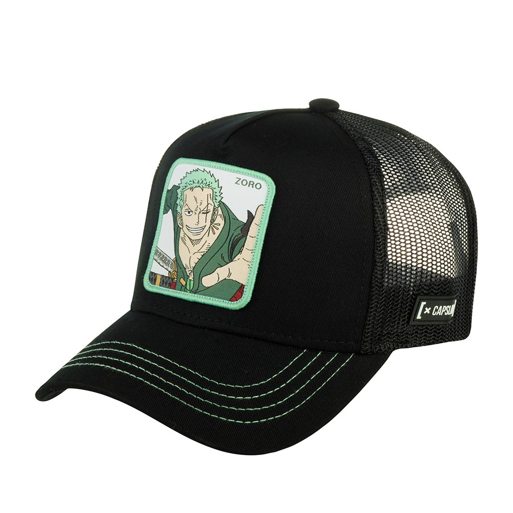 

Бейсболка унисекс CAPSLAB CL/OP1/1/ZOR2 One Piece Roronoa Zoro черная, Черный, CL/OP1/1/ZOR2 One Piece Roronoa Zoro