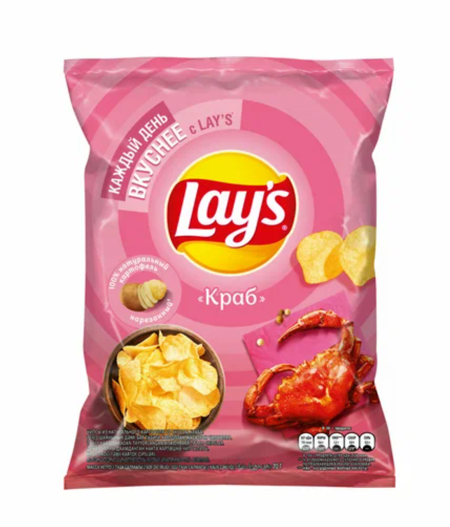 Картофельные чипсы Lays 