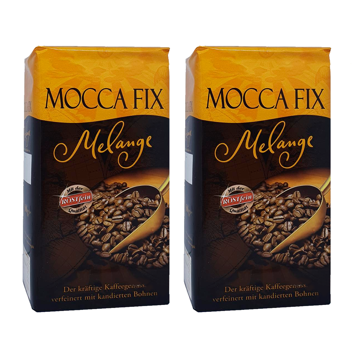 

Молотый кофе Mocca Fix Melange, арабика с добавкой робуста, 2 шт х 500 г, Melange