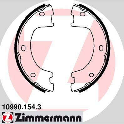 

Тормозные колодки ZIMMERMANN барабанные 109901543