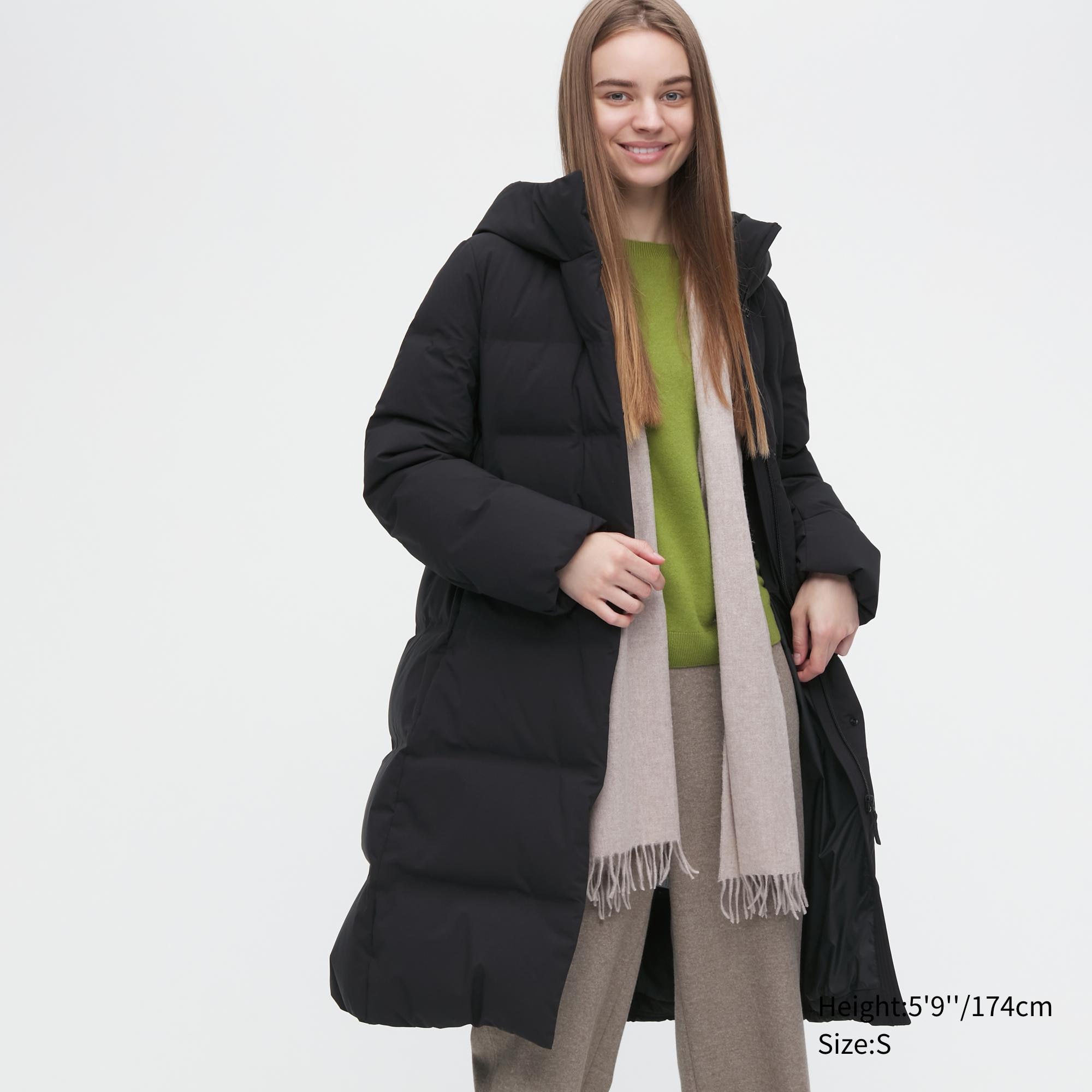 фото Пуховик женский uniqlo 450490col09 черный l