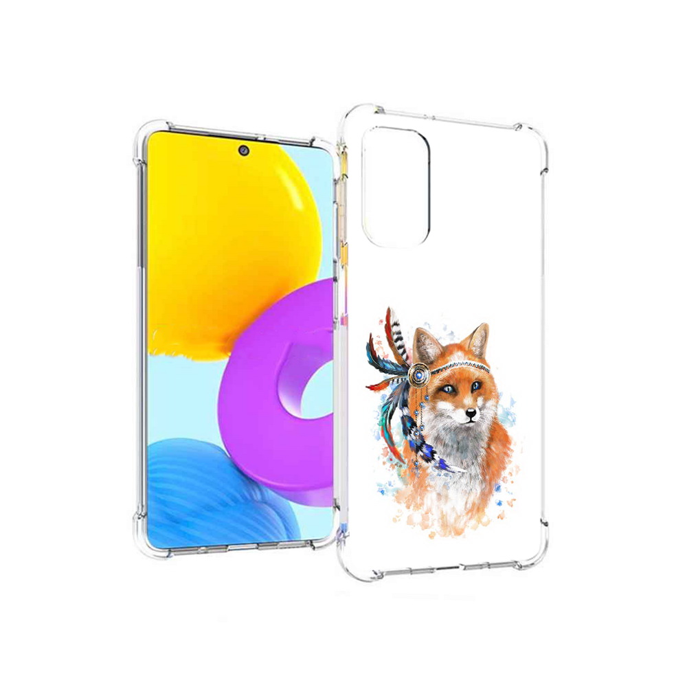 

Чехол MyPads Tocco для Samsung Galaxy M52 5G инду лиса (PT226932.542.377), Прозрачный, Tocco
