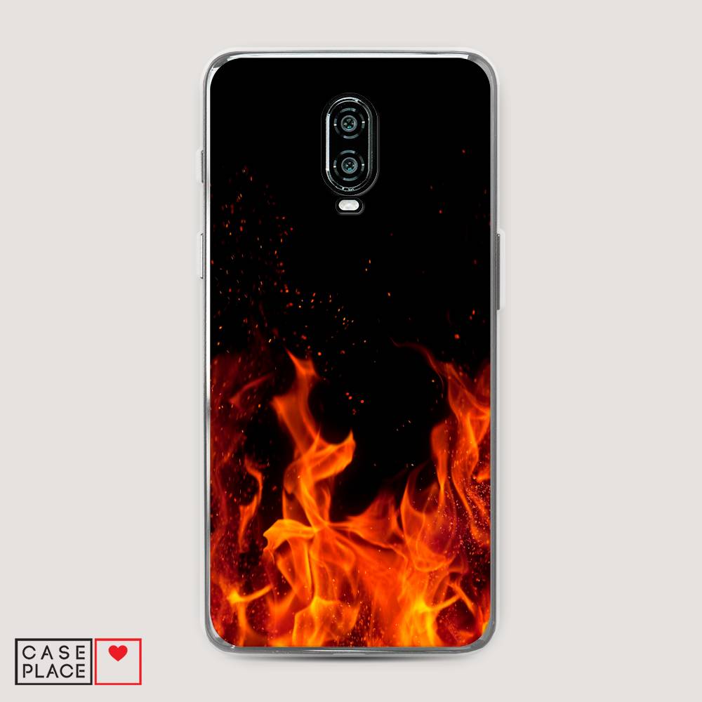 

Чехол Awog на Oneplus 6T / ВанПлас 6T "Все в огне", Оранжевый;черный, 150650-4