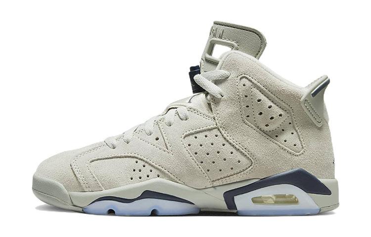 

Кроссовки унисекс Jordan Air Jordan 6 Retro GS бежевые 35.5 EU, Бежевый, Air Jordan 6 Retro GS
