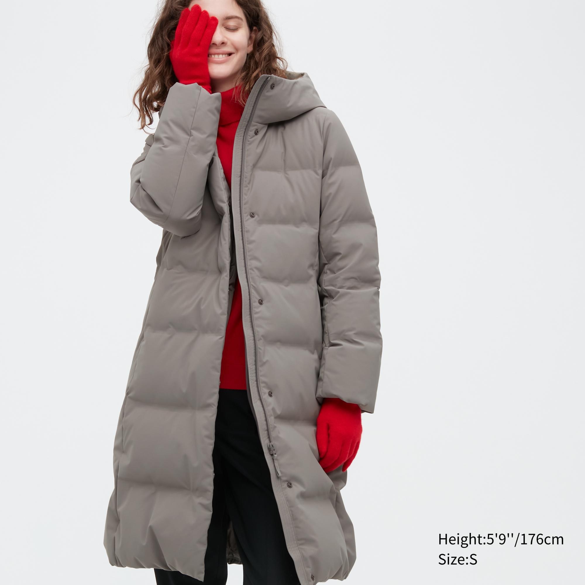 

Пуховик женский UNIQLO 450490COL05 серый S (доставка из-за рубежа), 450490COL05