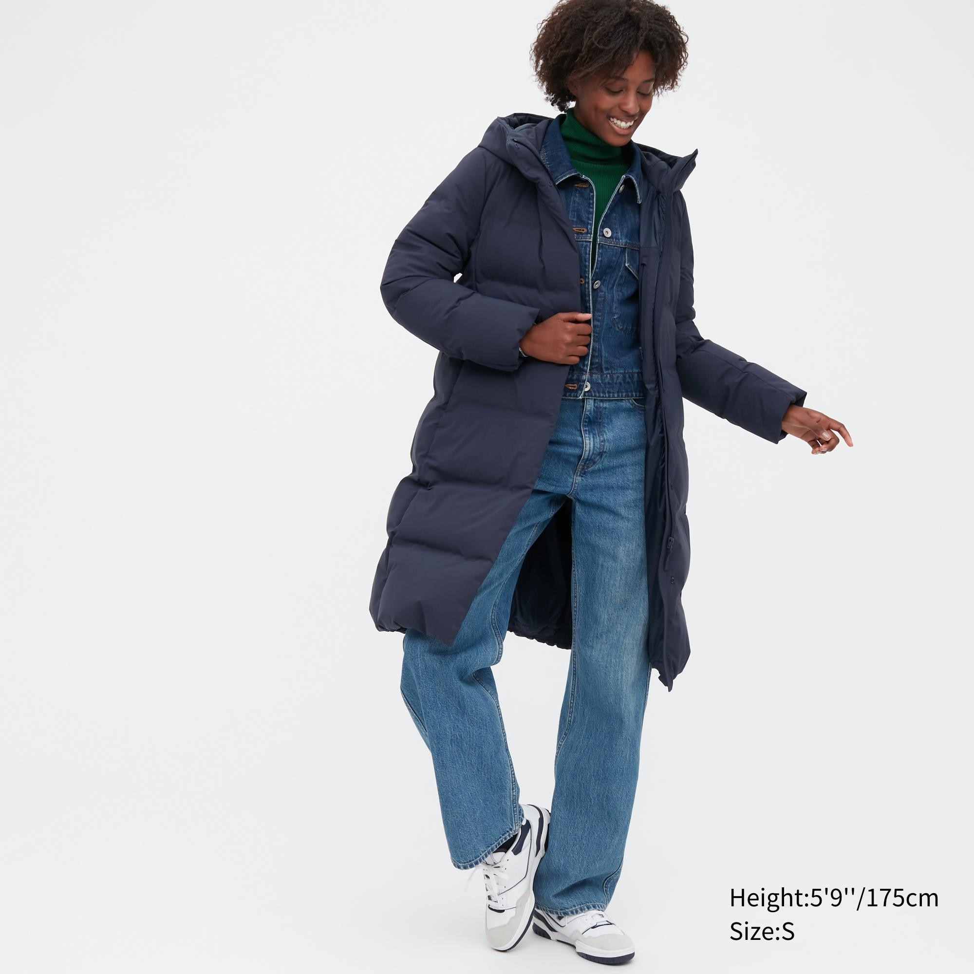 

Пуховик женский UNIQLO 450490COL69 синий XS (доставка из-за рубежа), 450490COL69