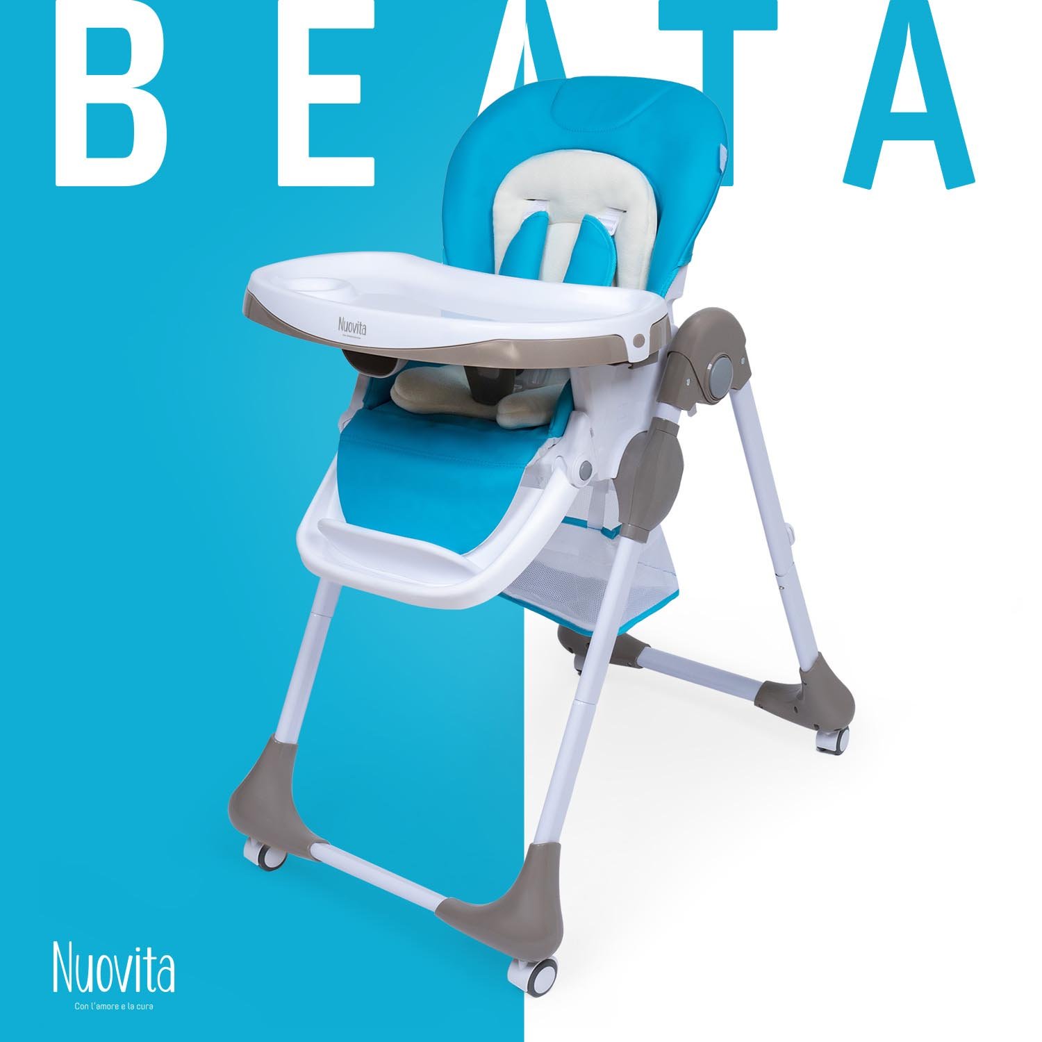 Стульчик для кормления Nuovita Beata (Acqua/Аква) стульчик для кормления nuovita beata