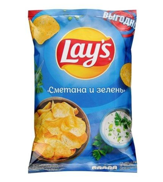 Картофельные чипсы Lays 