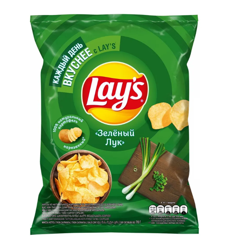 Картофельные чипсы Lays 