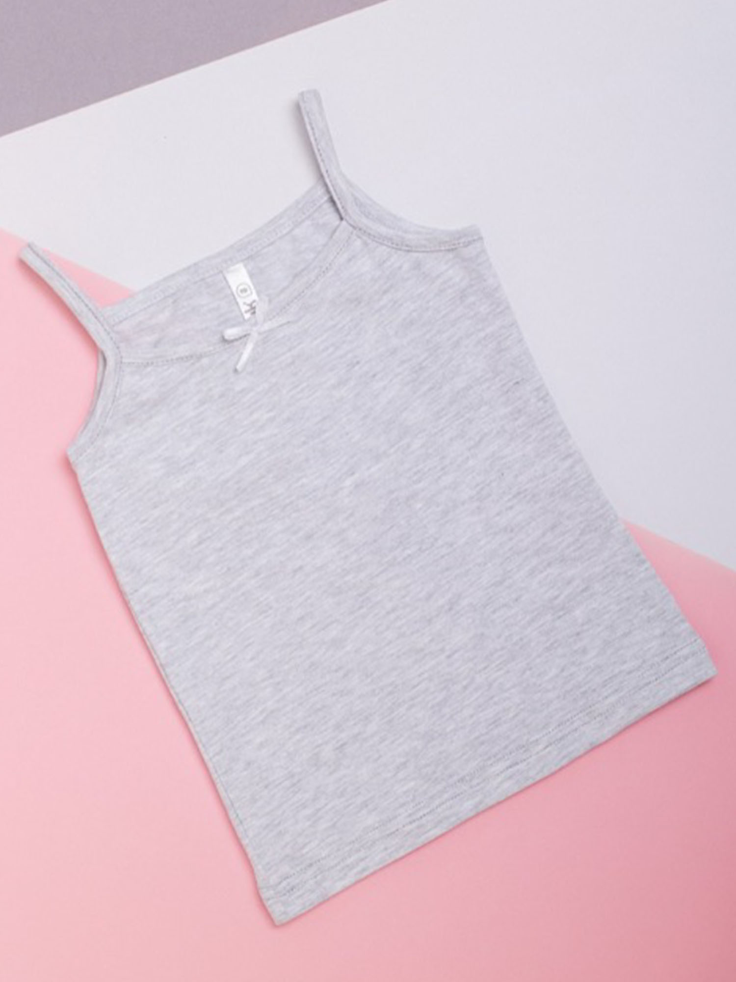 Майка для девочки (031_НБЛ23) Batik цв. серый меланж 128р.