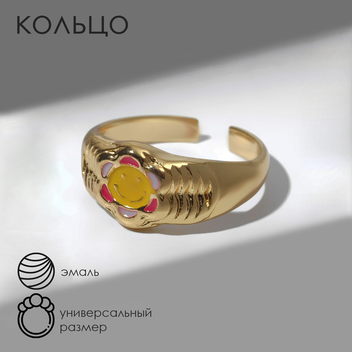 

Кольцо из бижутерного сплава Queen Fair 7790015, эмаль