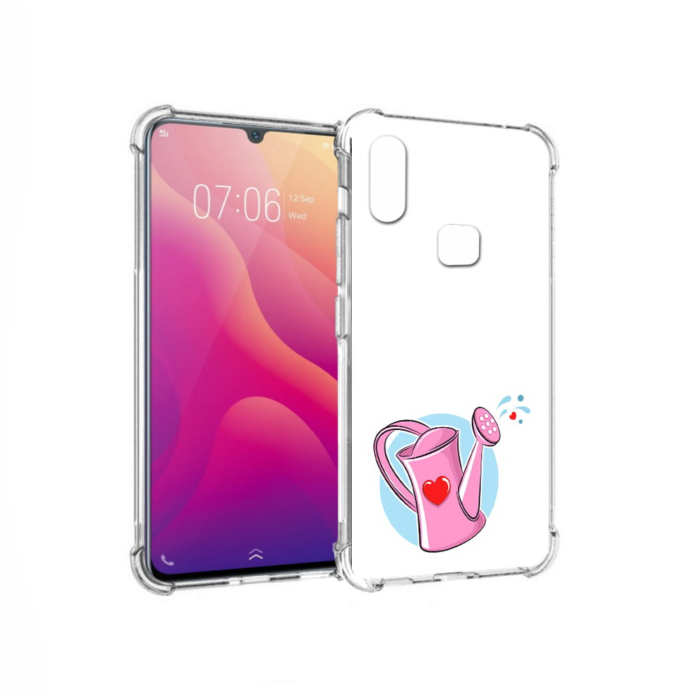 

Чехол MyPads Tocco для Vivo V11i Лейка любви 14 февраля (PT119353.424.103), Прозрачный, Tocco